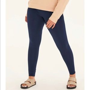 Girlfriend Collective Luxe Legging Navy Blue size M